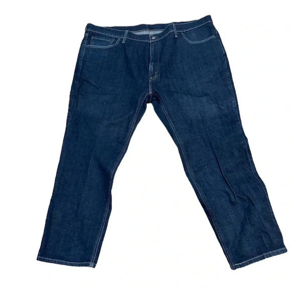 Levi 541 Men's Dark Wash Denim Jeans Size W50 L30 GUC - Picture 1 of 8